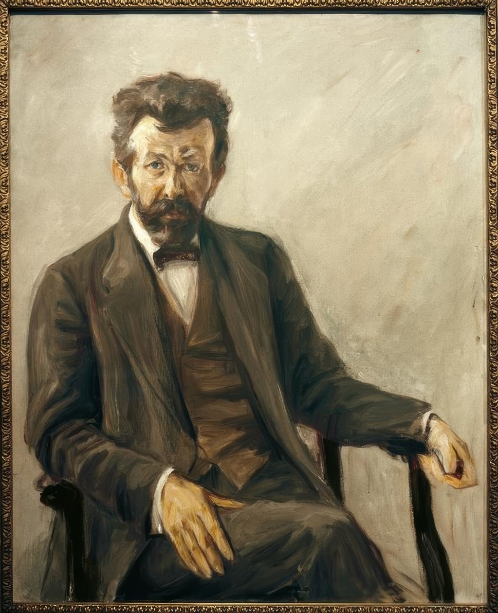 Poeten Richard Dehmel av Max Liebermann