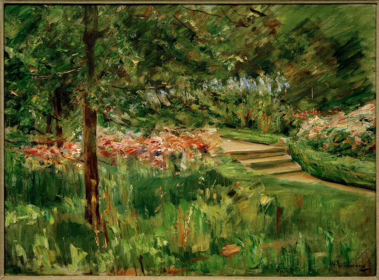 Kjøkkenhagen i Wannsee mot nordvest av Max Liebermann