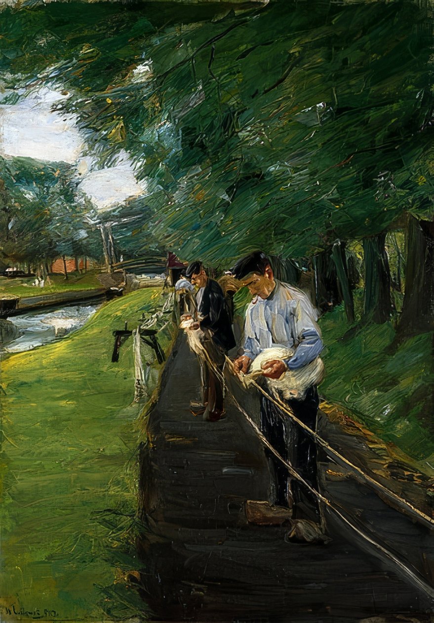 Taubanen i Edam. 1904 av Max Liebermann