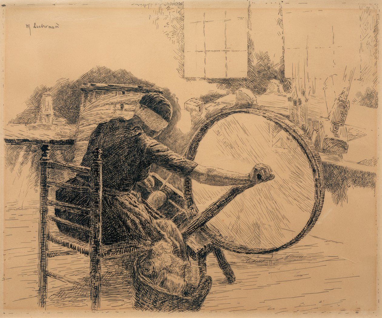 Spinneren av Max Liebermann