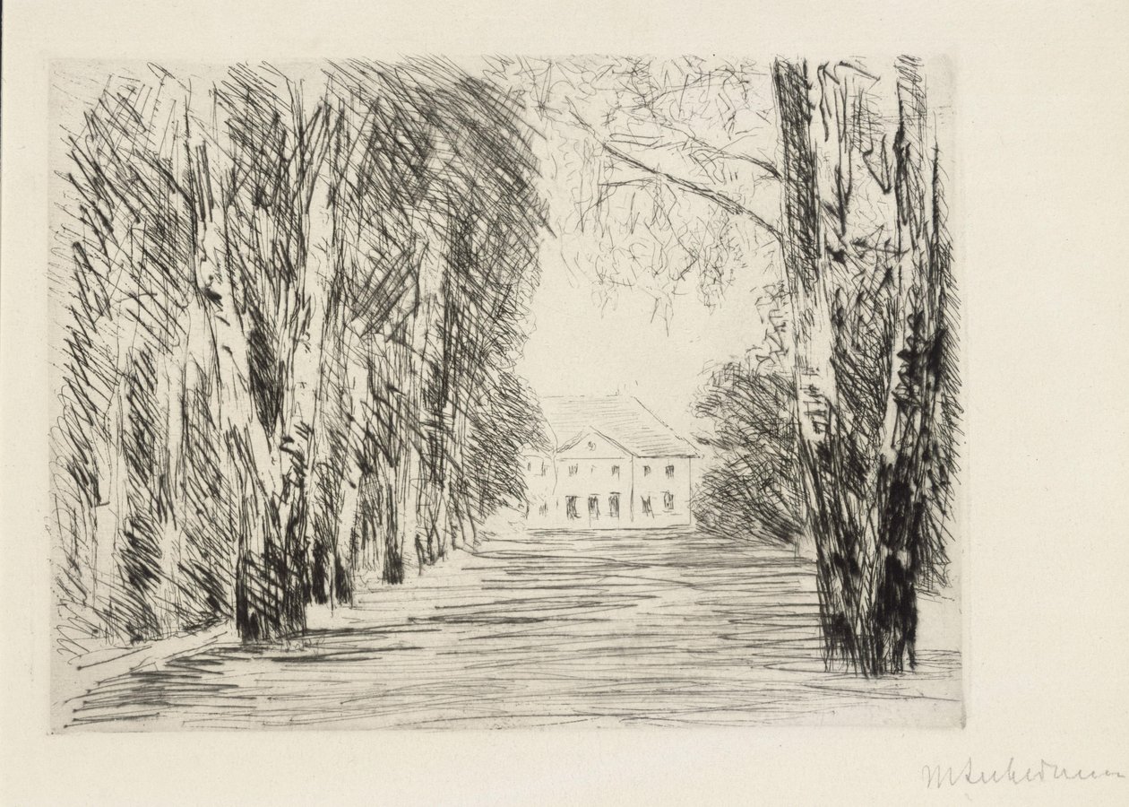 Hus ved Wannsee av Max Liebermann