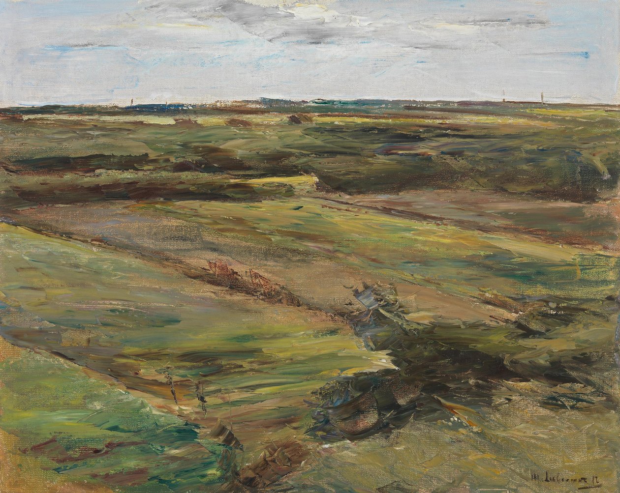 Nederlandsk landskap fra 1912 av Max Liebermann
