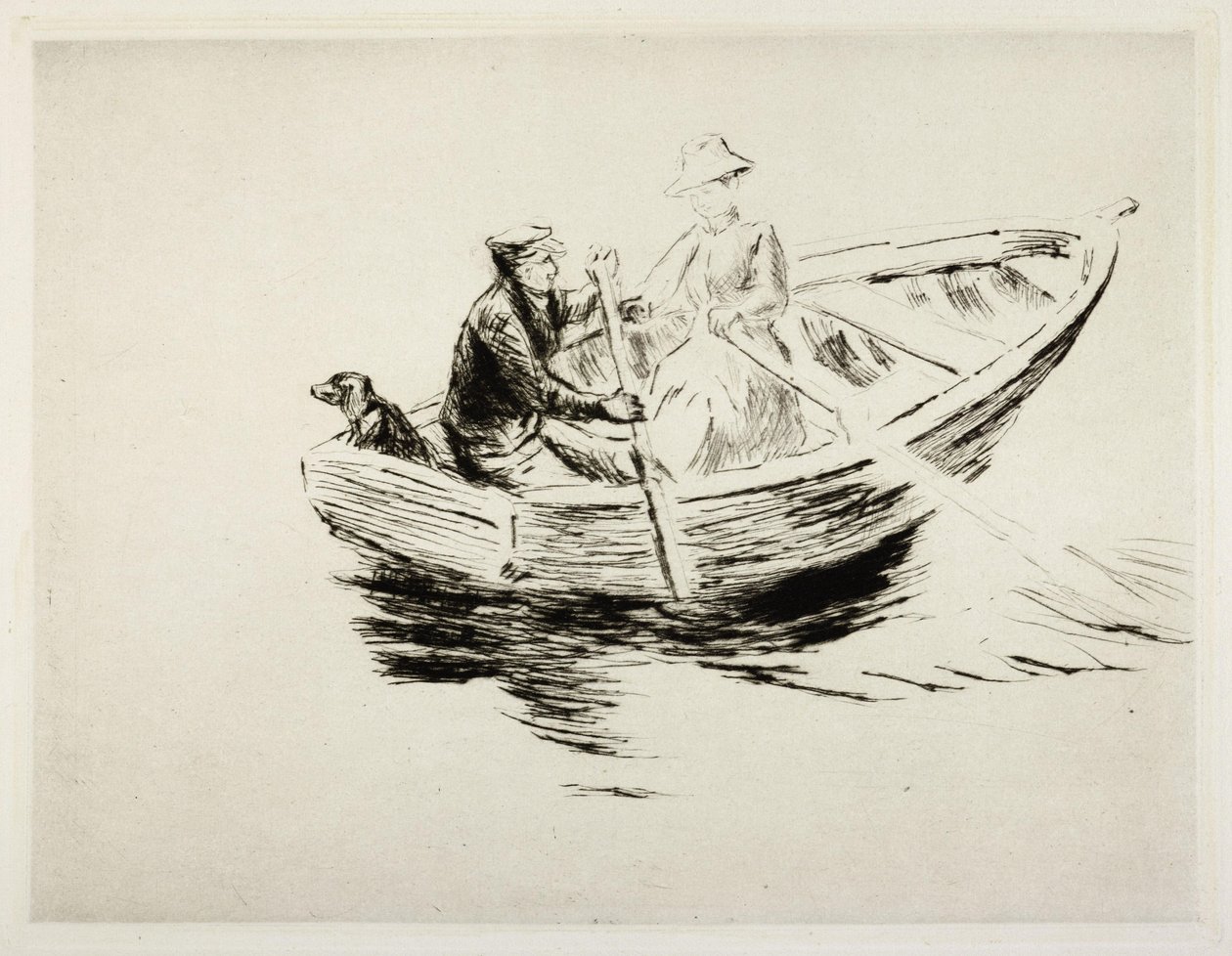 I båten av Max Liebermann