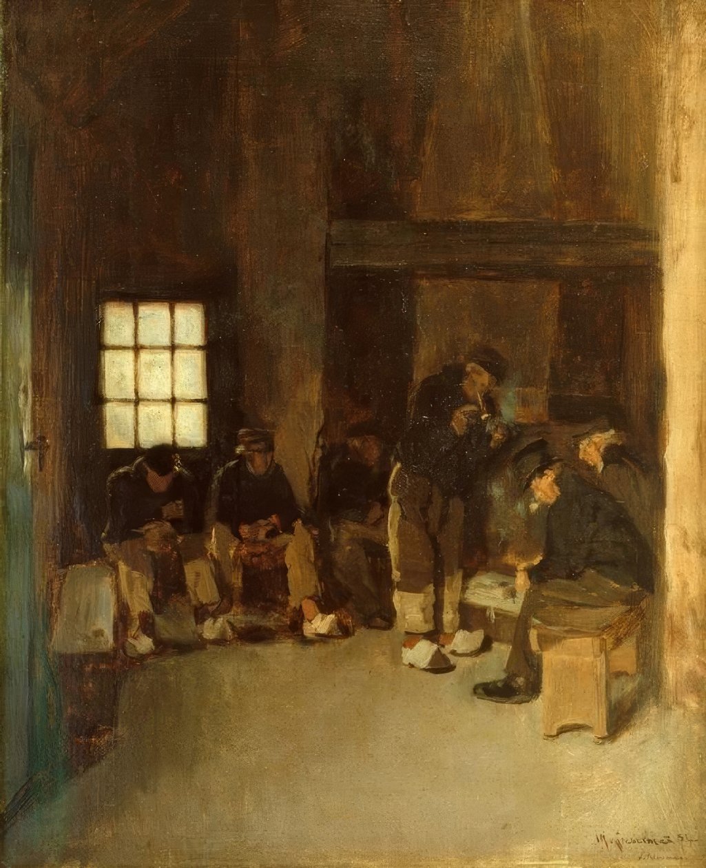 På pilotens rom av Max Liebermann