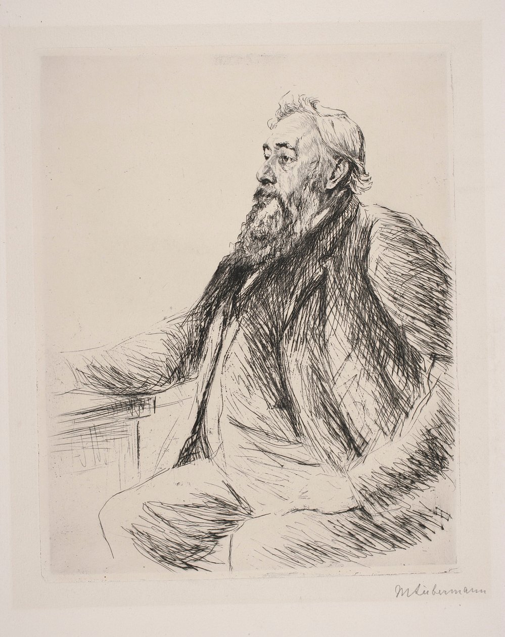 Portrett av Brinckmann av Max Liebermann