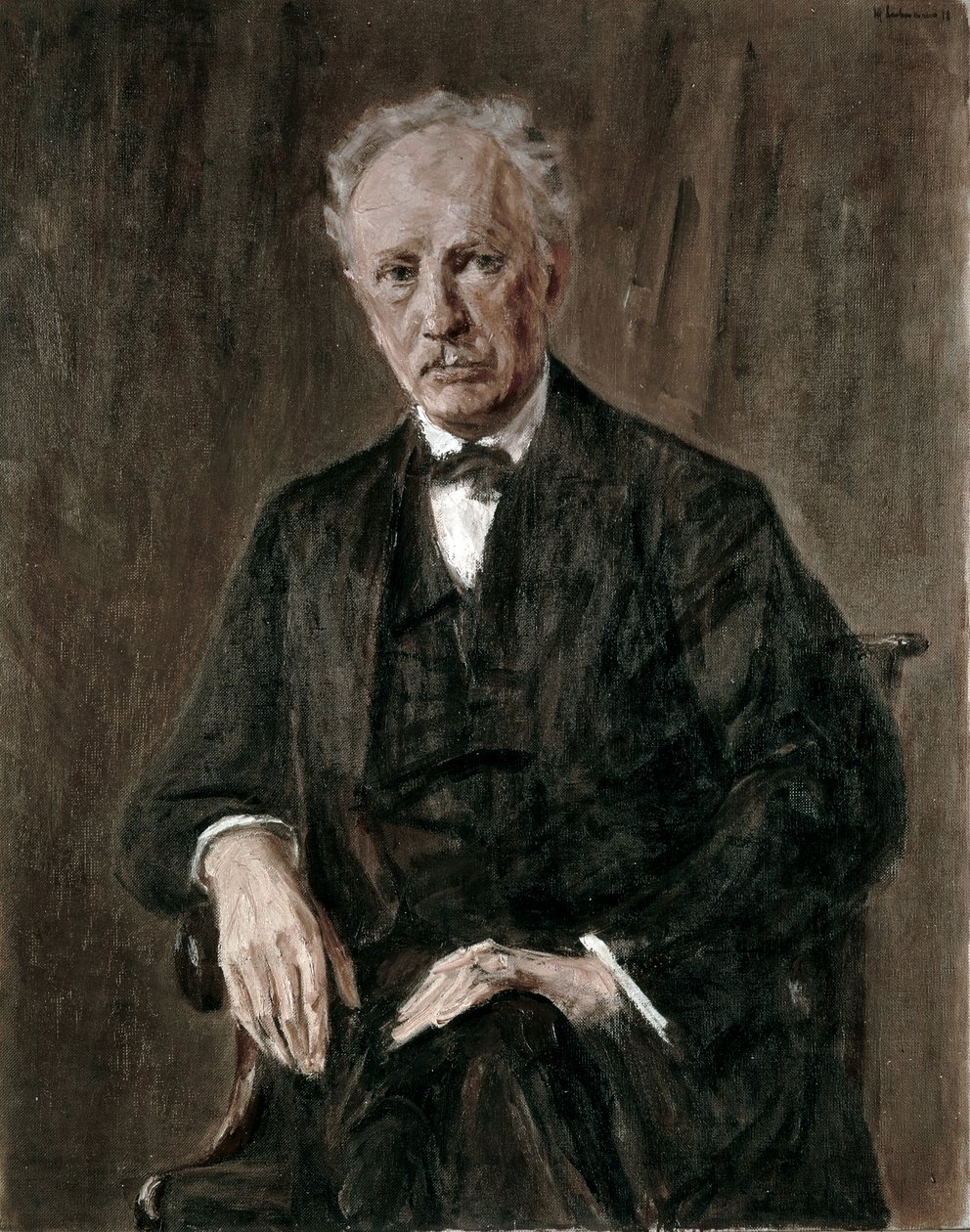 Portrett av Richard Georg Strauss av Max Liebermann