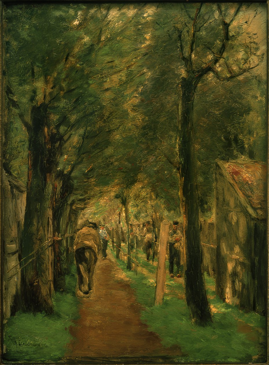 Seilerbahn i Katwijk av Max Liebermann