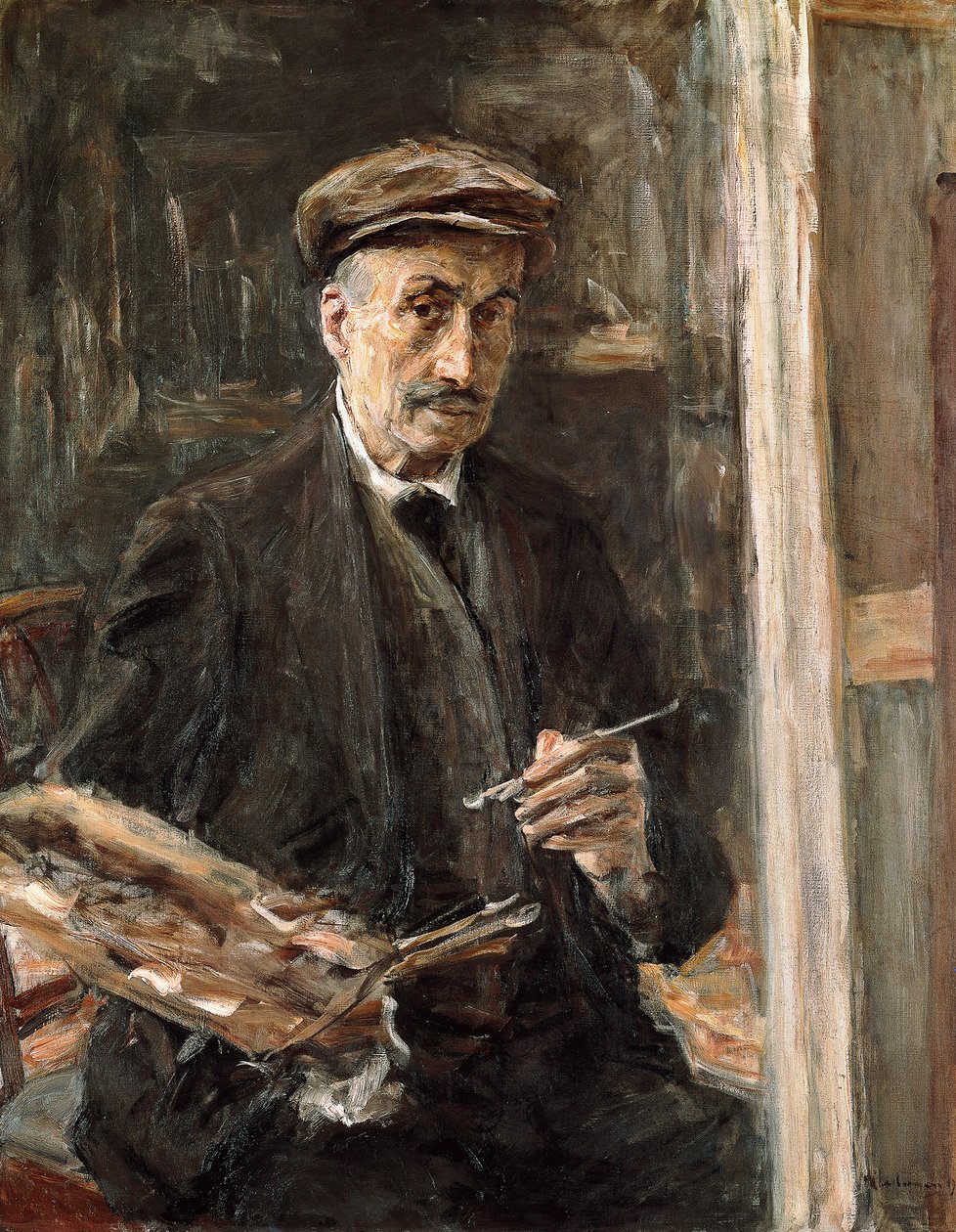 Selvportrett av Max Liebermann