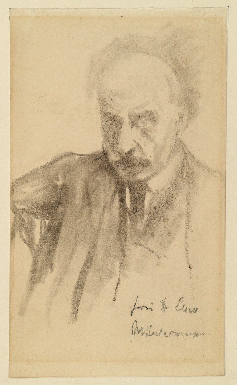 Selvportrett av Max Liebermann