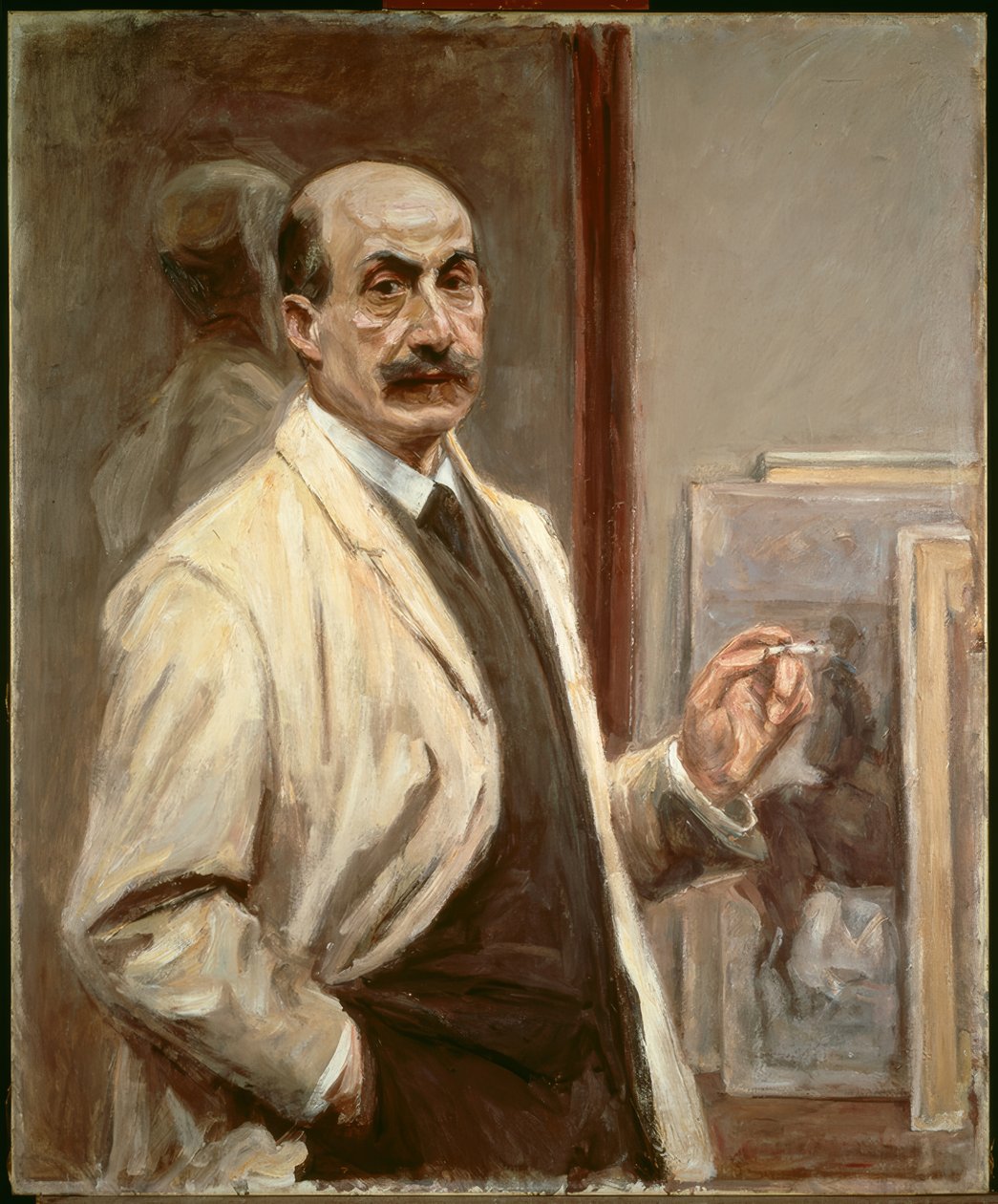 Selvportrett av Max Liebermann