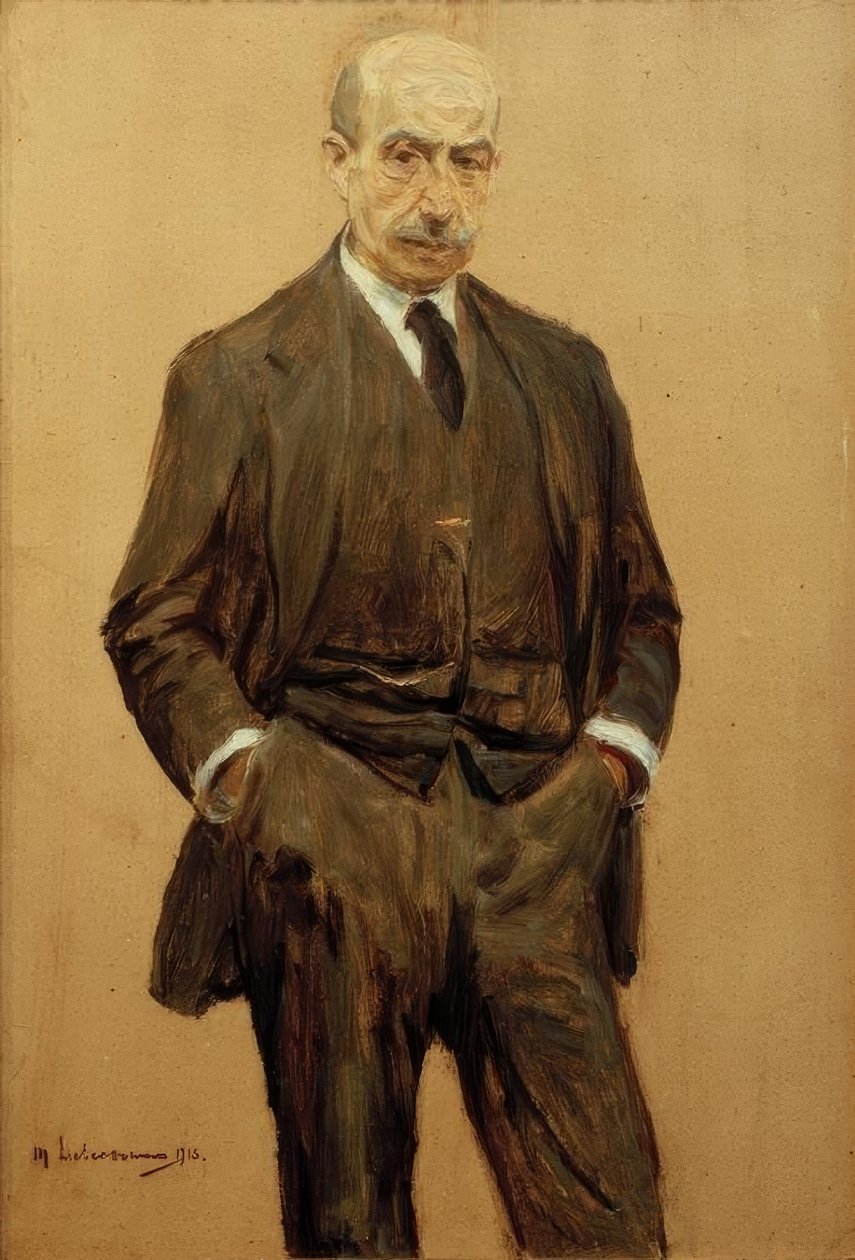 Selvportrett av Max Liebermann