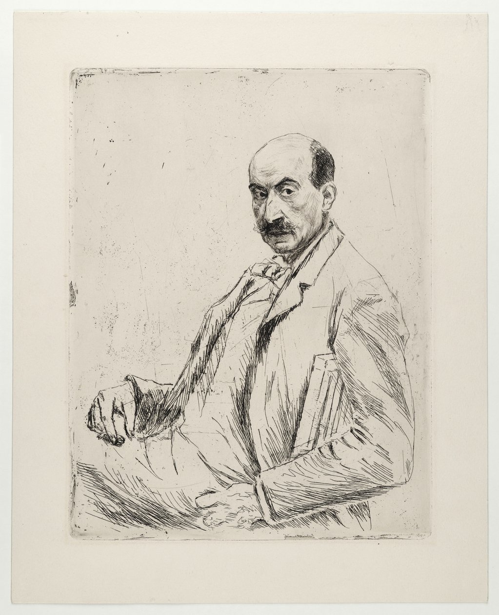 Selvportrett av Max Liebermann