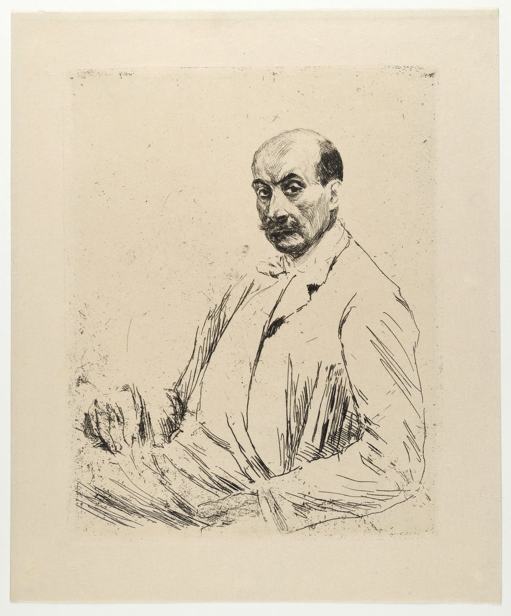 Selvportrett av Max Liebermann