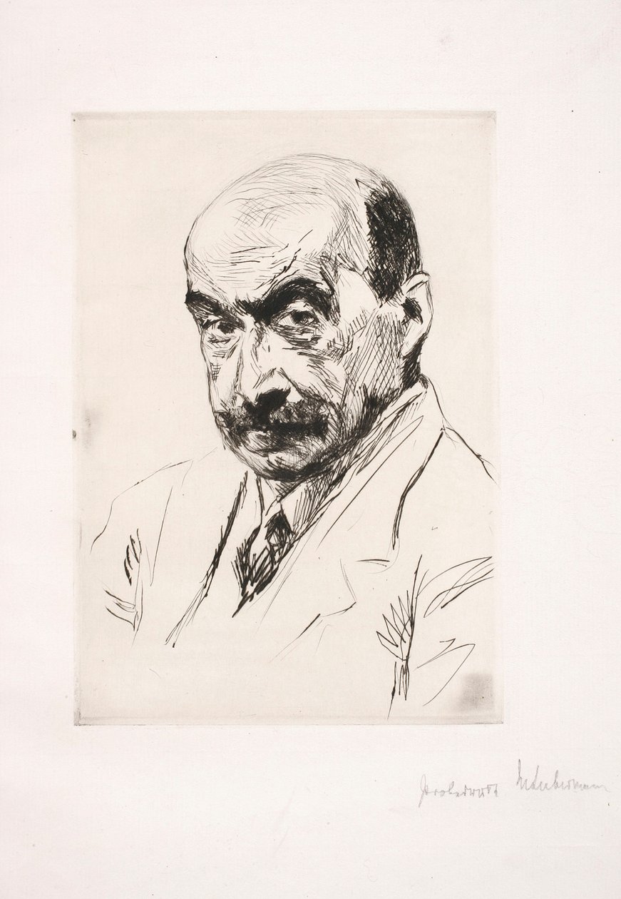 Selvportrett av Max Liebermann