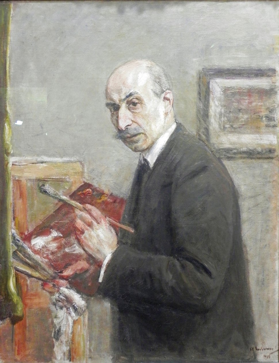 Selvportrett av Max Liebermann