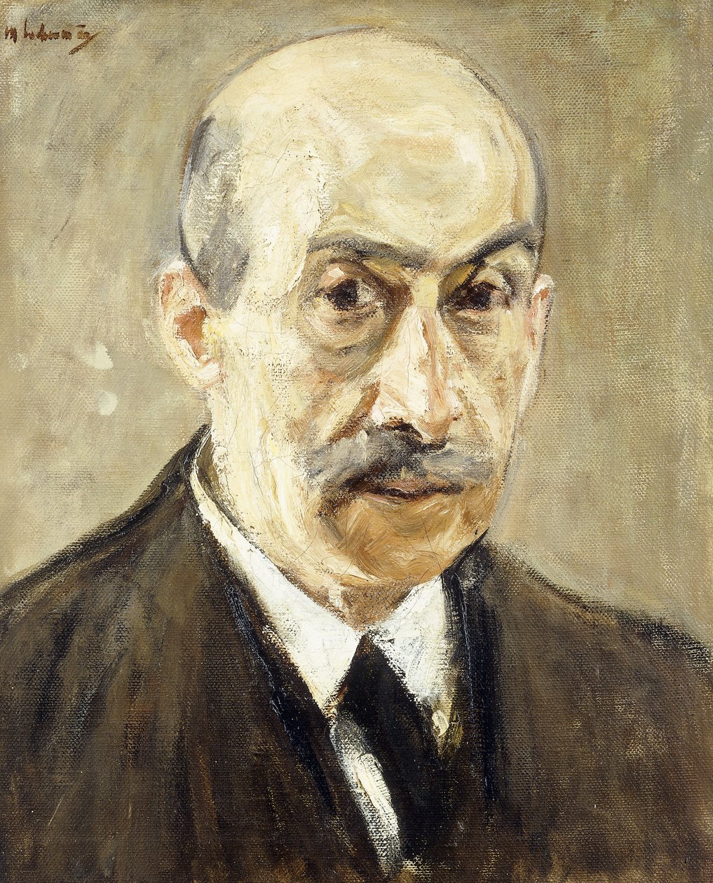 Selvportrett, av Max Liebermann