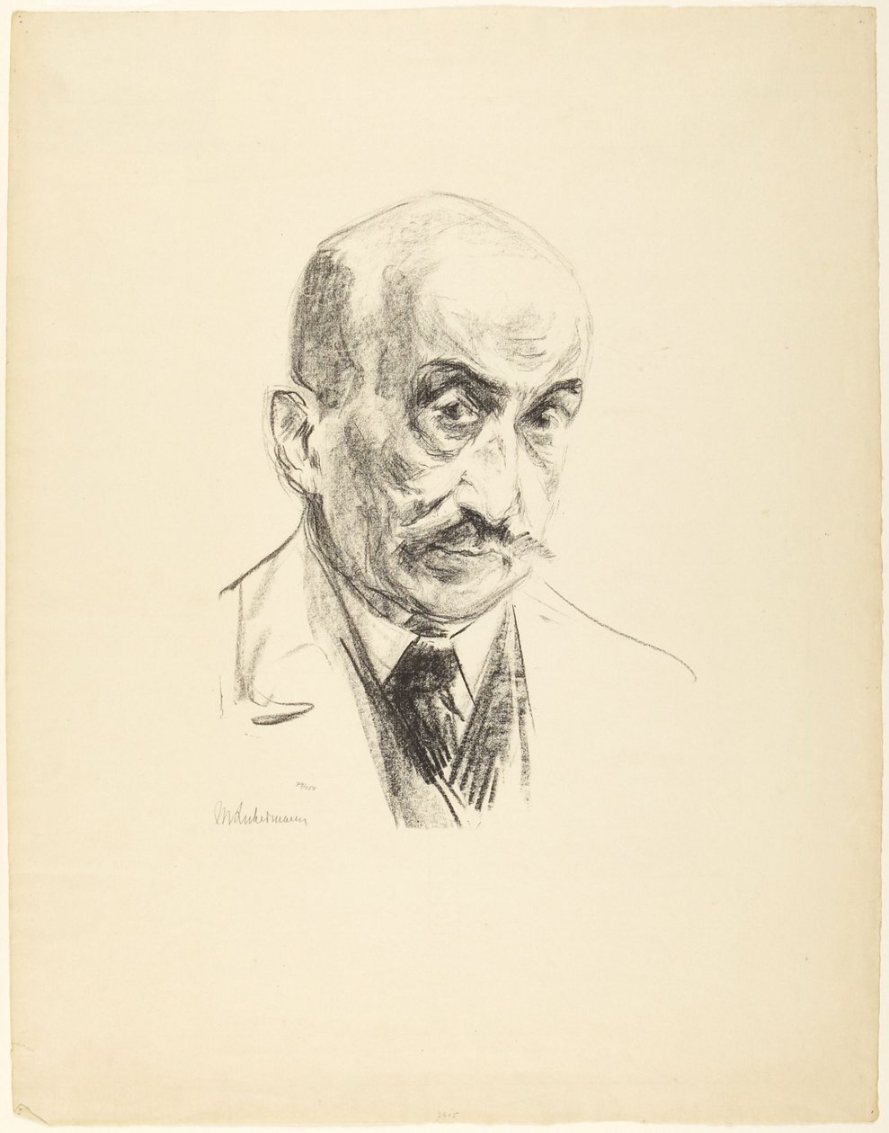 Selvportrett av Max Liebermann