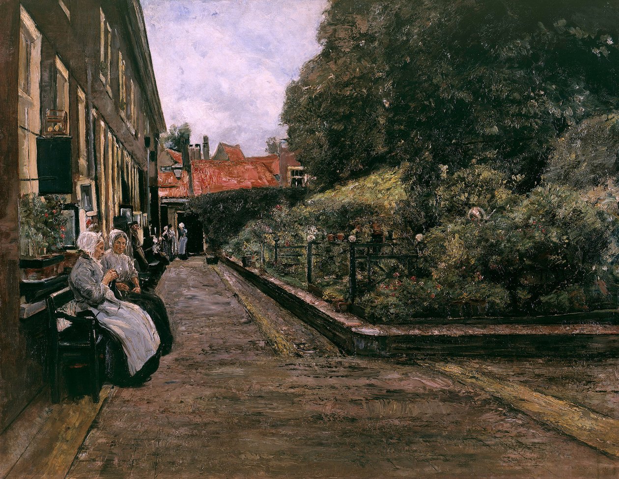 Stiftelsen St. Stefan i Leiden (1. versjon) av Max Liebermann