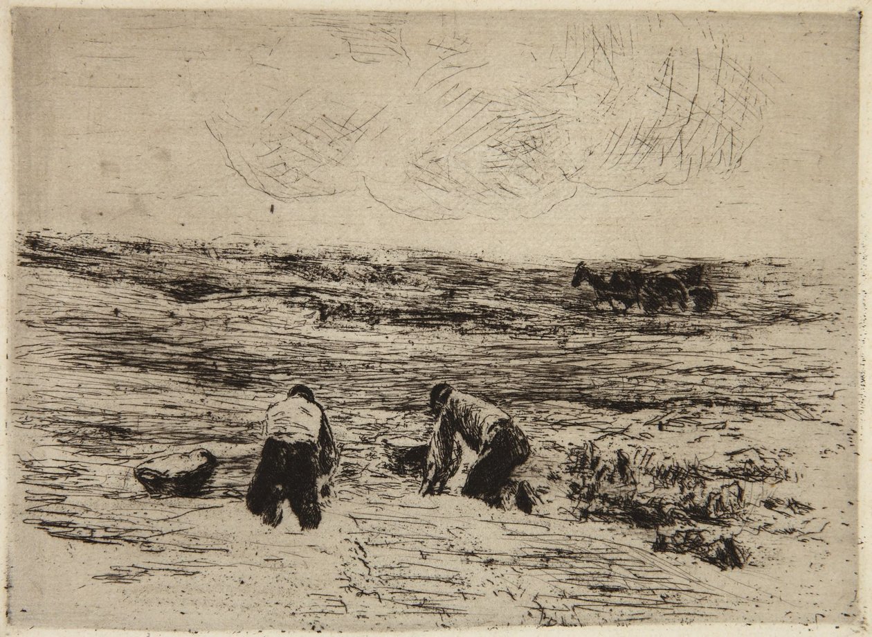 Potetbøndene av Max Liebermann