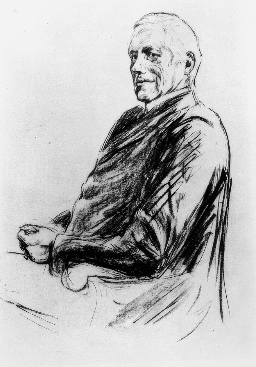 U. av. Wilamowitz-Moellendorff / Liebermann av Max Liebermann
