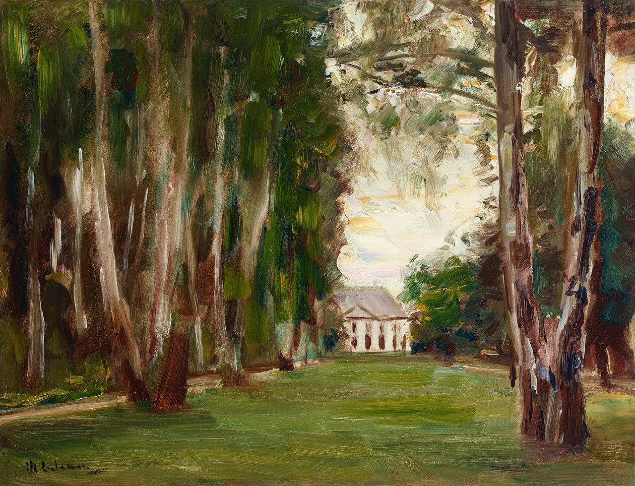 Wannseehage med villa av Max Liebermann