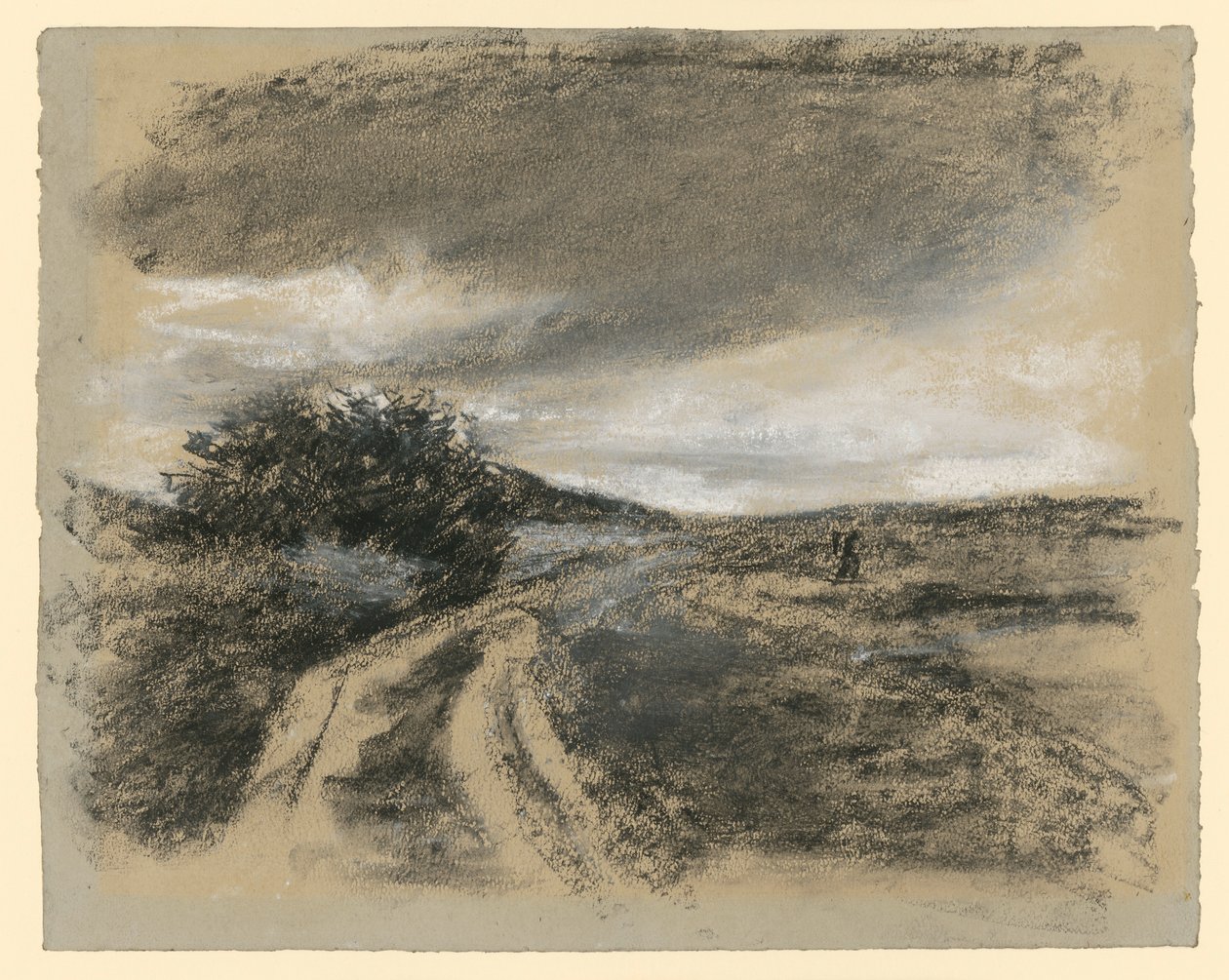 Vei i sanddynene av Max Liebermann