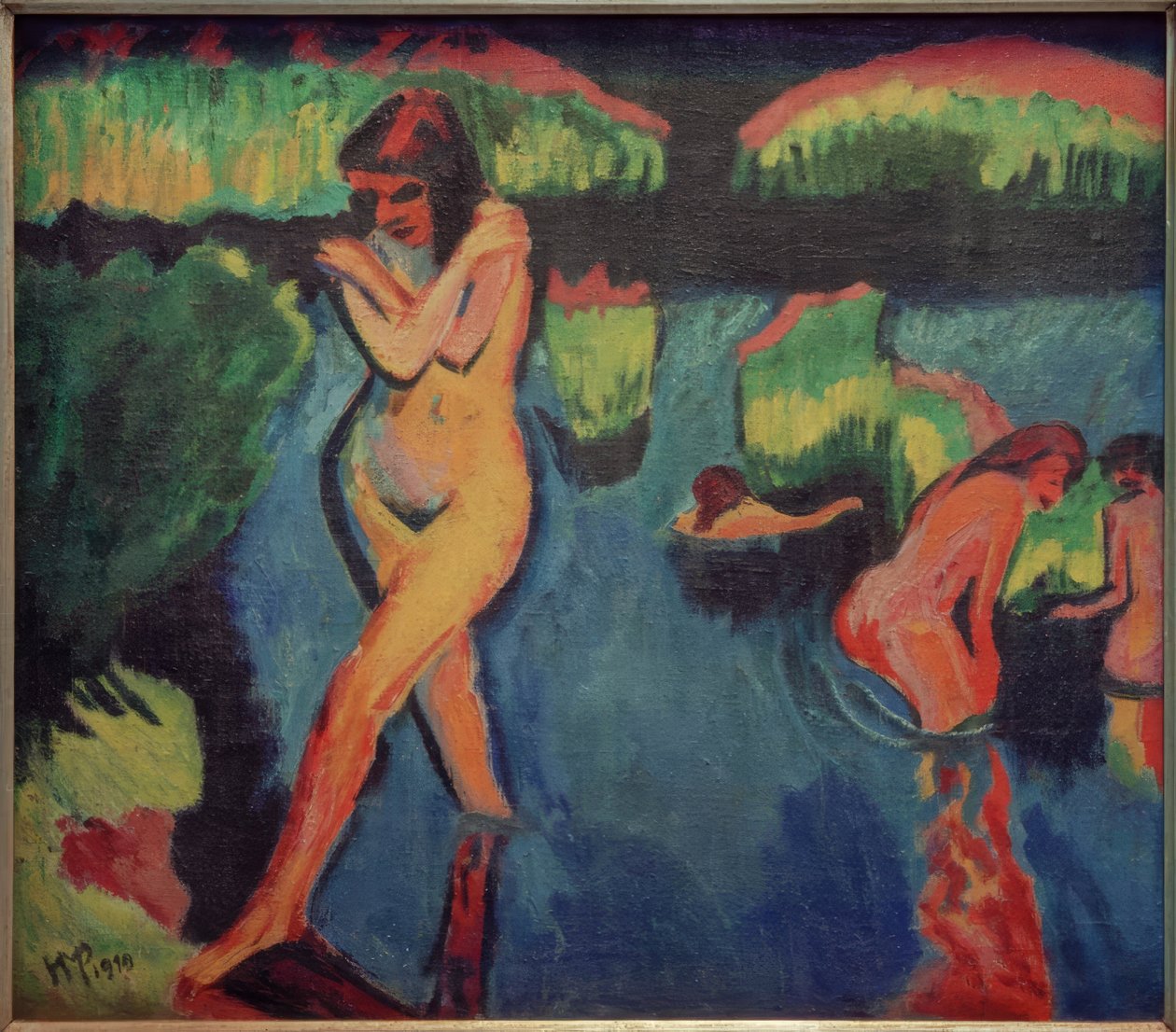 Ved innsjøen av Max Pechstein