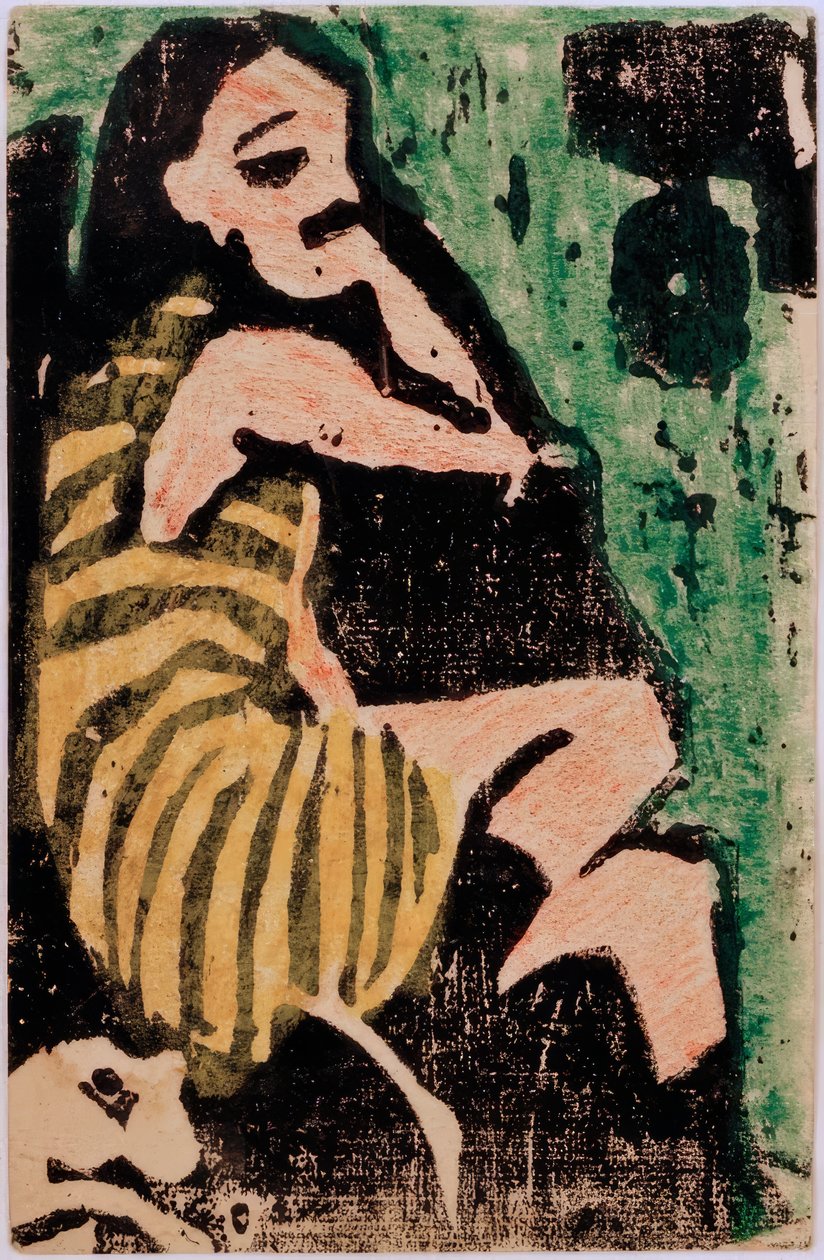 Kunstner (Marcella) av Max Pechstein