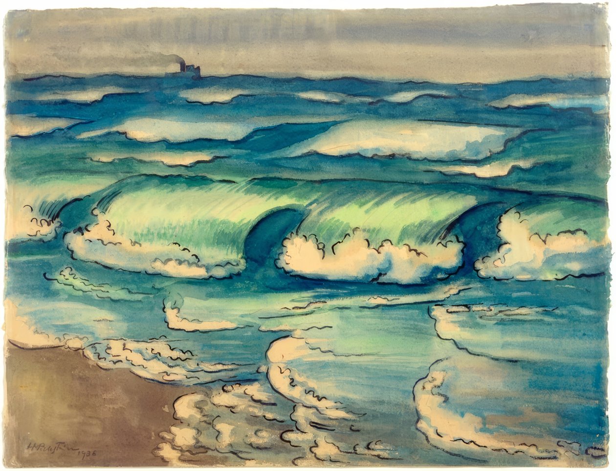 surfe av Max Pechstein