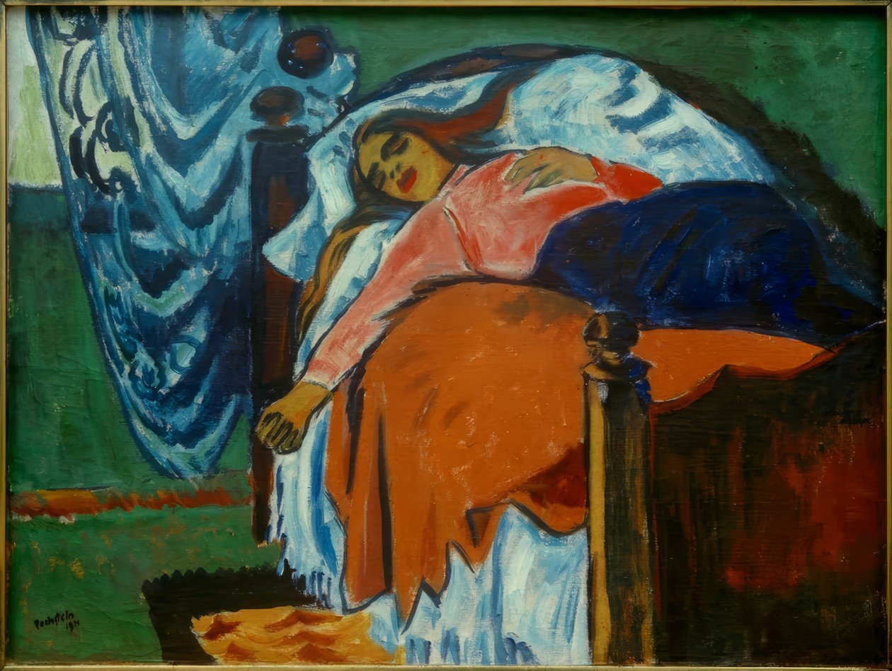 Hvilen av Max Pechstein