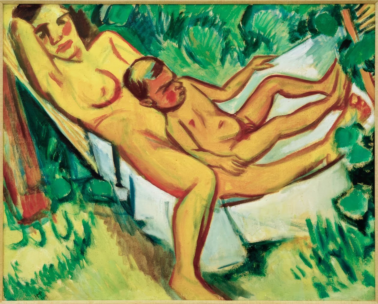 Hengekøye I av Max Pechstein