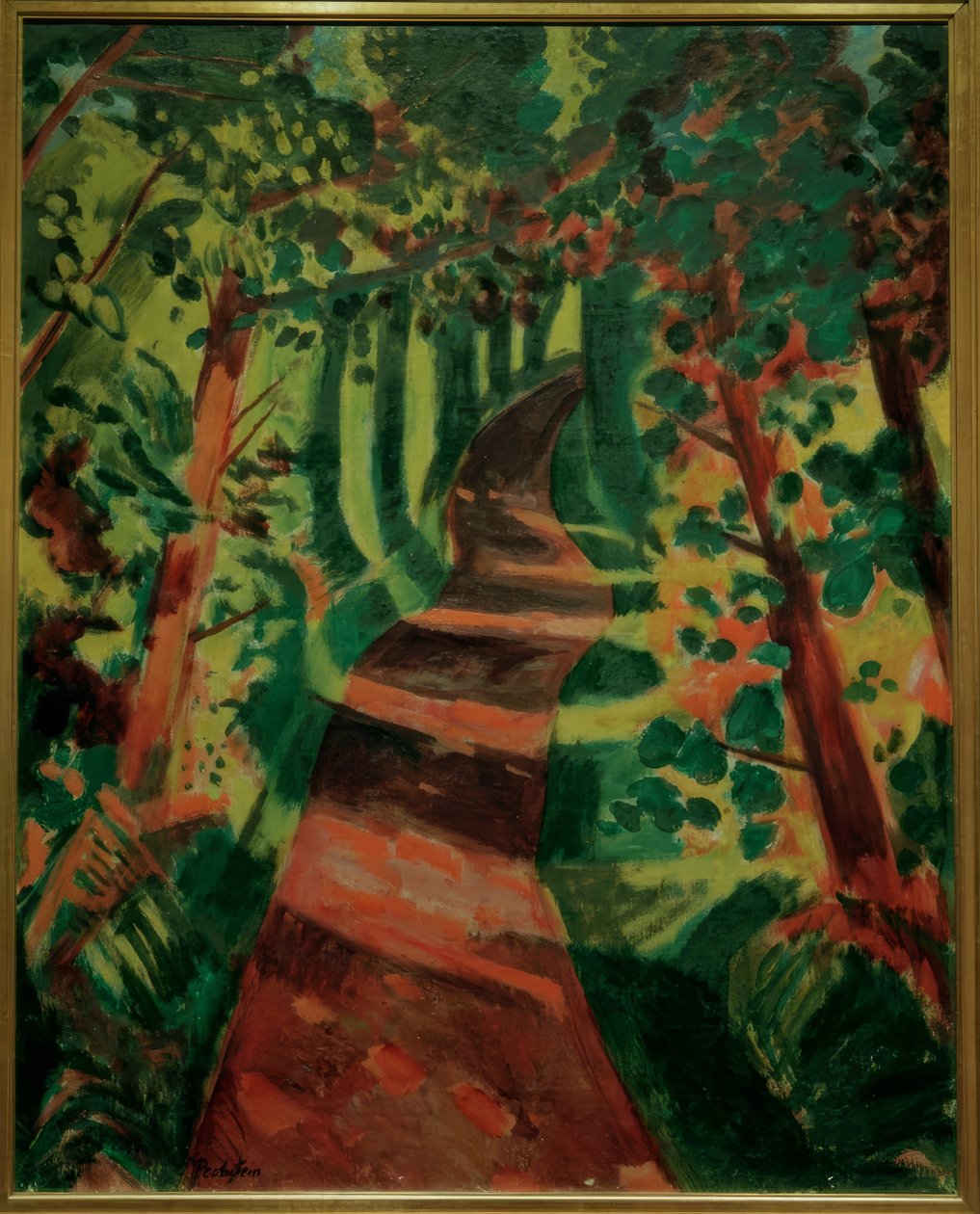 Høstskygger av Max Pechstein