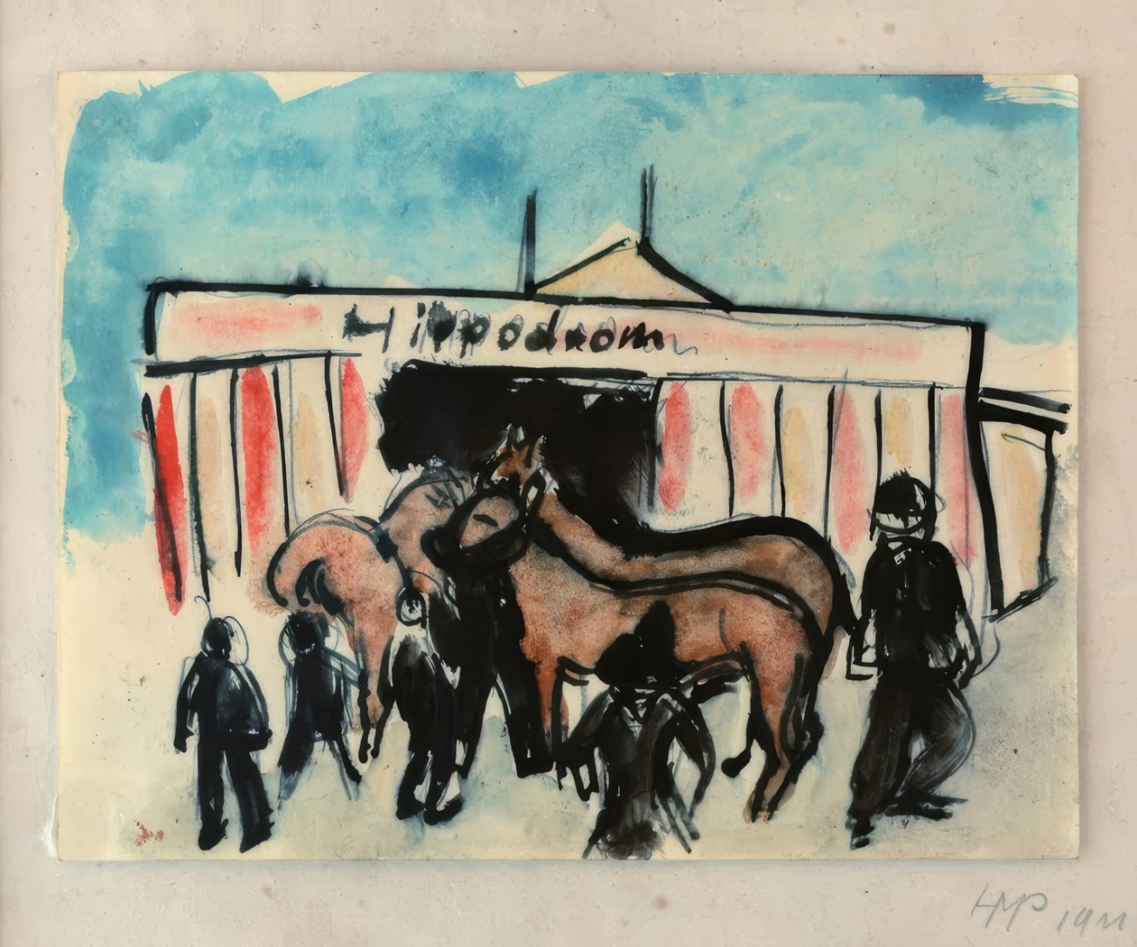 Hippodrom von Max Pechstein
