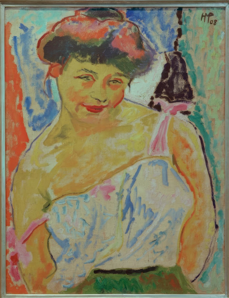 Ung jente av Max Pechstein