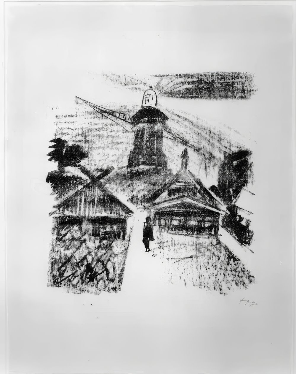 fyrtårn av Max Pechstein