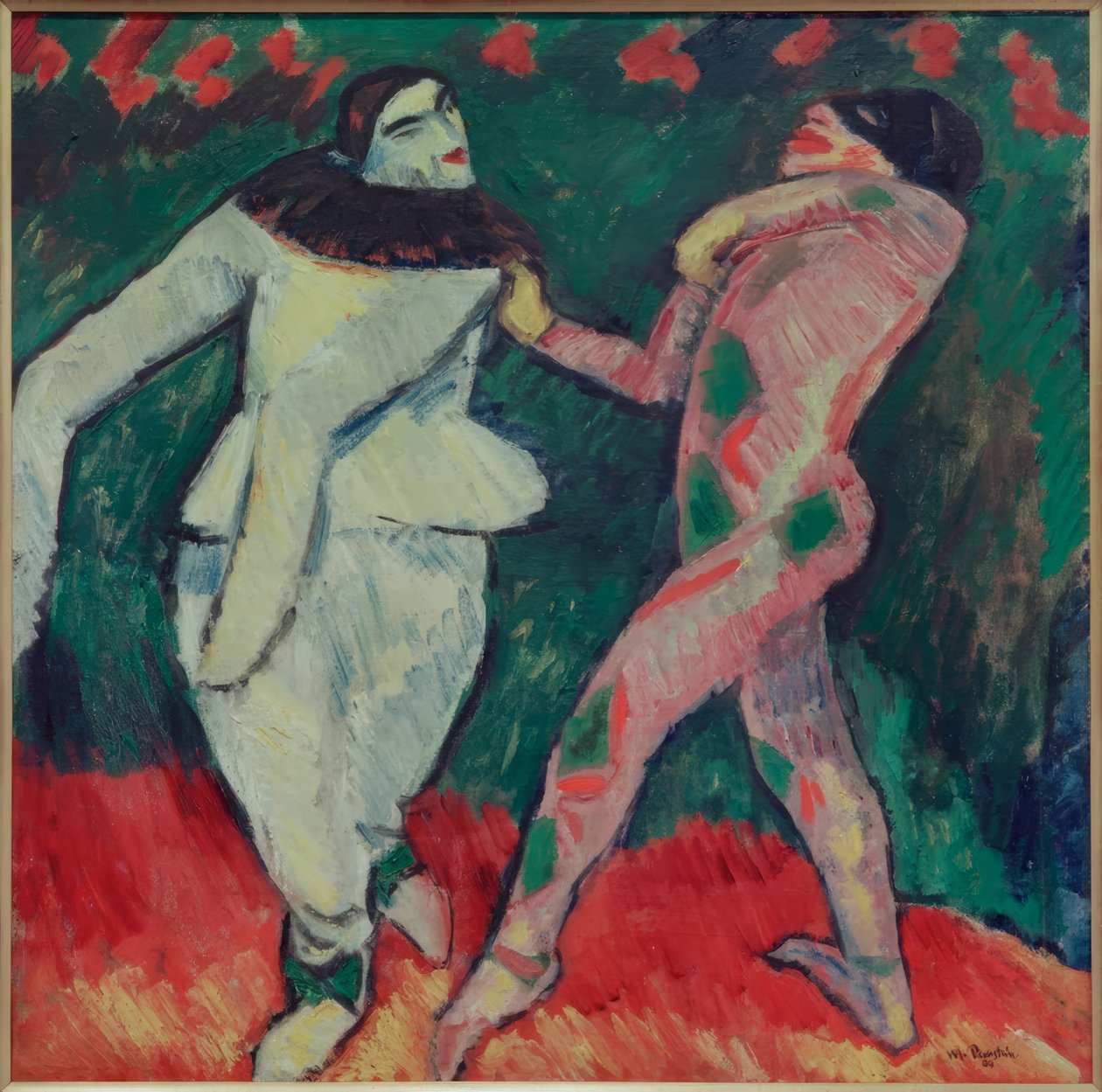 Russisk ballett av Max Pechstein