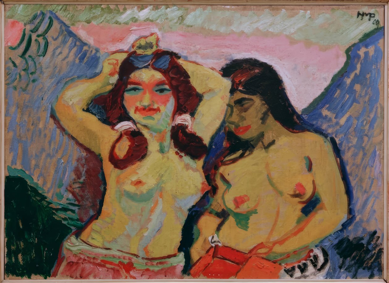 To jenter av Max Pechstein
