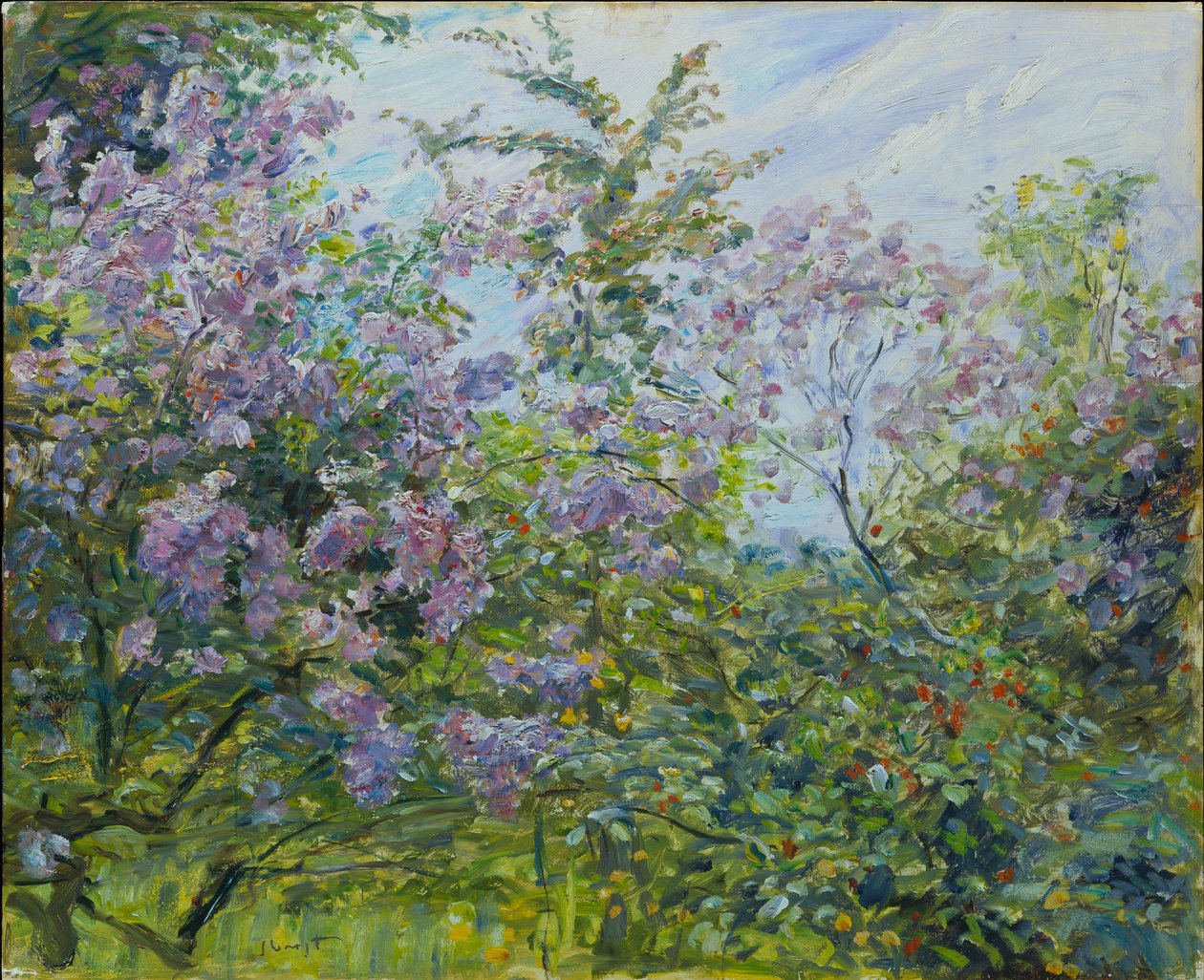 Blomstrende syrin av Max Slevogt