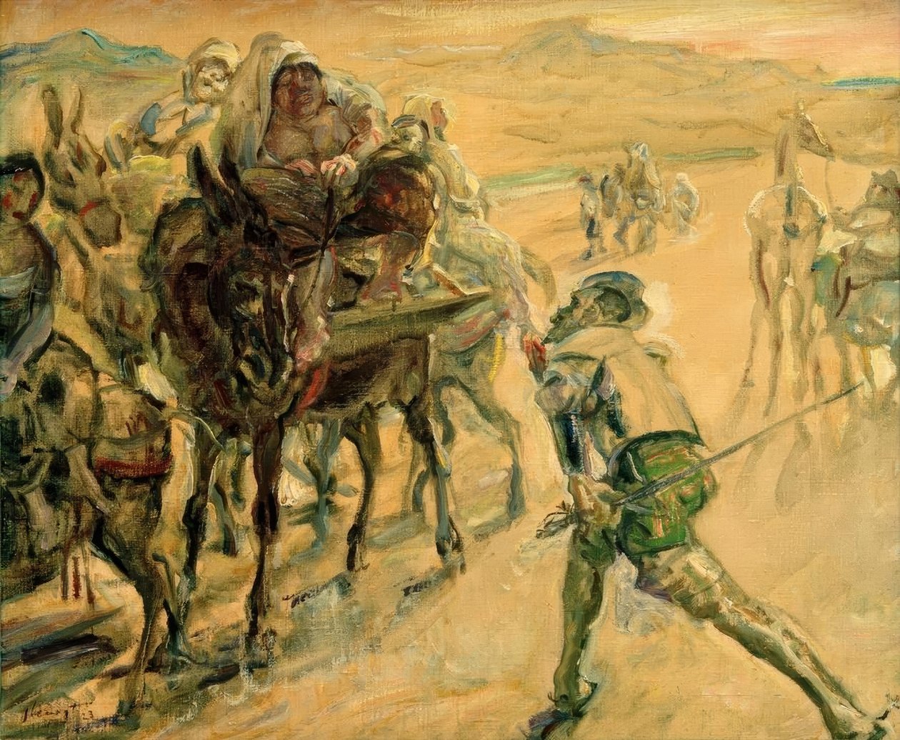 Don Quixote og Dulcinea av Max Slevogt