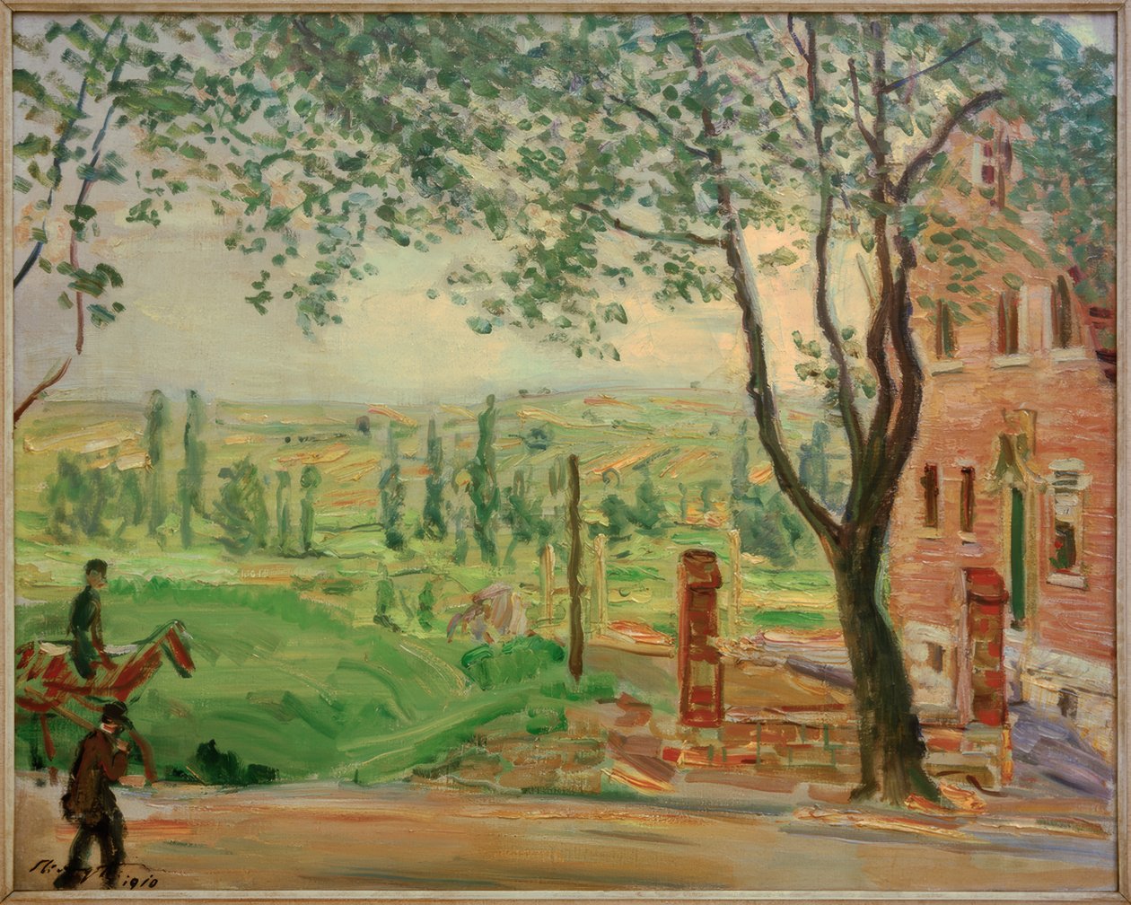 M.Slevogt, Red House på Landauer Strasse i Godramstein av Max Slevogt