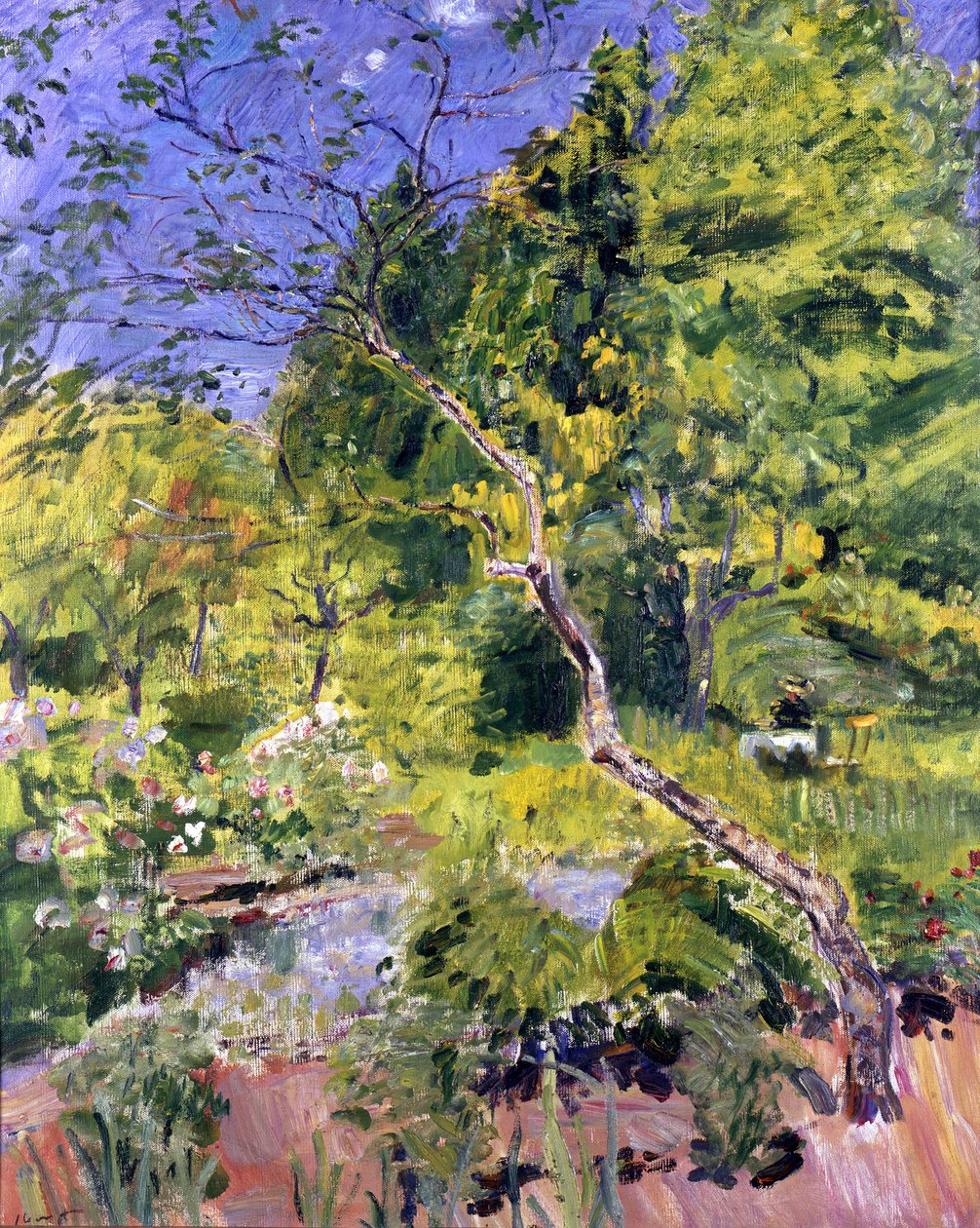 Park i Pfalz (Neukastel) av Max Slevogt