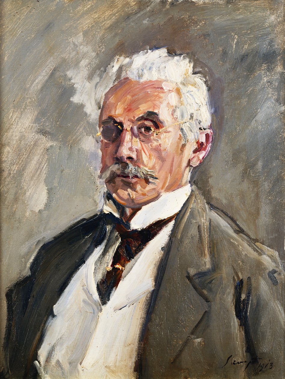 Portrett av Carl Steinbart, 1910 av Max Slevogt