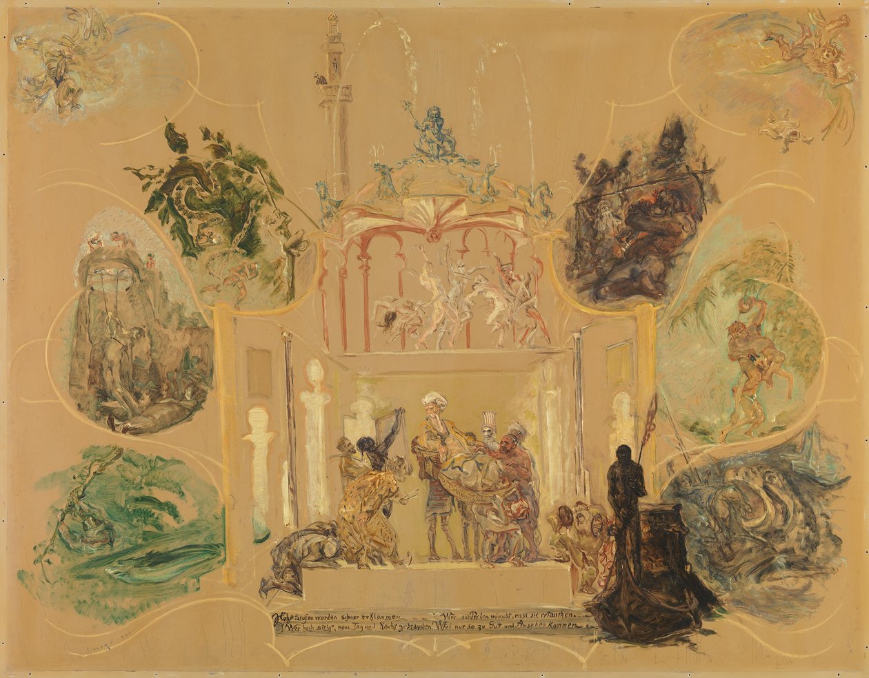 Theatervorhang av Max Slevogt