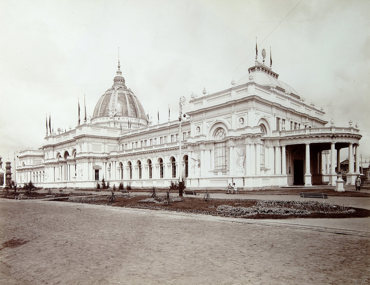 Arts corner, All-Russia-utstillingen, Nizhny Novgorod, Russland, 1896. av Maxim Dmitriev
