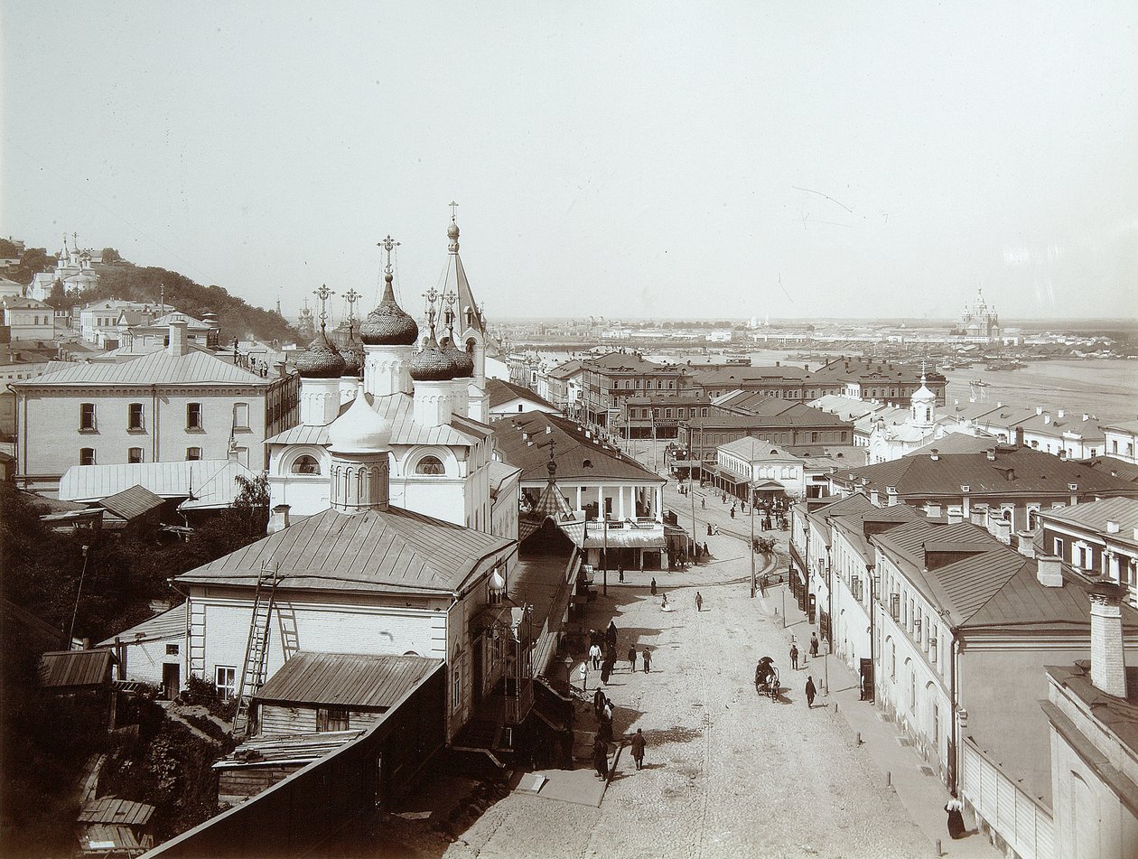Fødselskirken til Johannes forløperen, Nizhny Novgorod, Russland, 1896 av Maxim Dmitriev