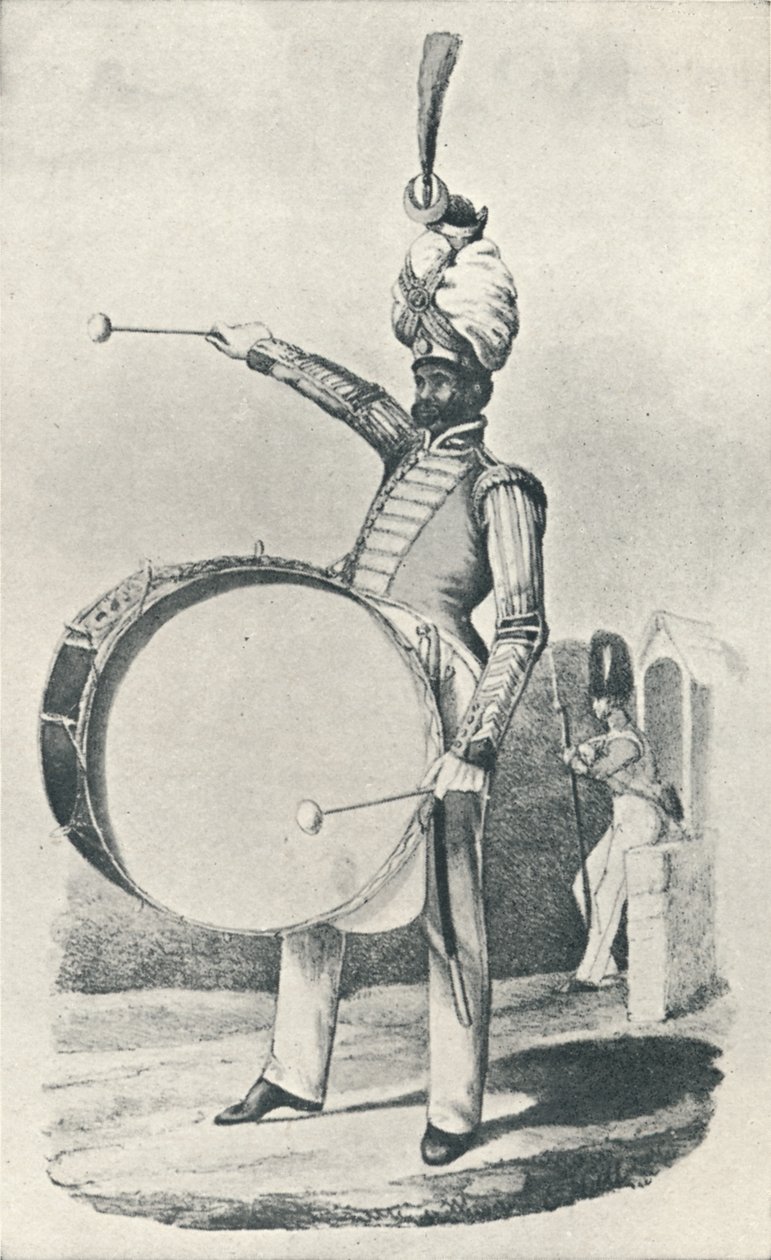 Grenadervakter, trommeslager 1829, 1829 1909 av Maxim Gauci