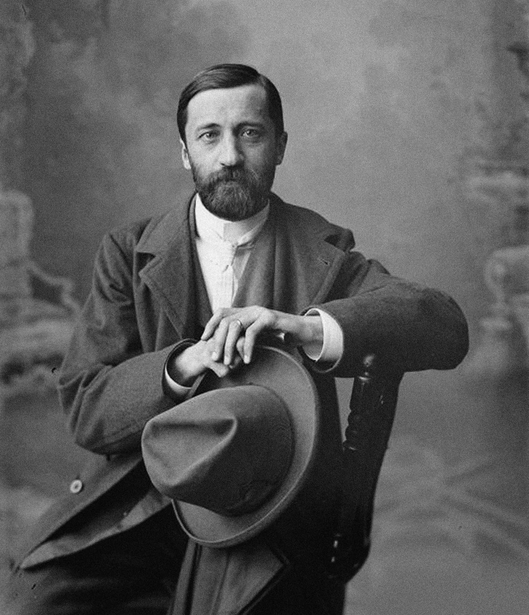 Portrett av Dmitry Merezhkovsky av Maxim Petrovich Dmitriev