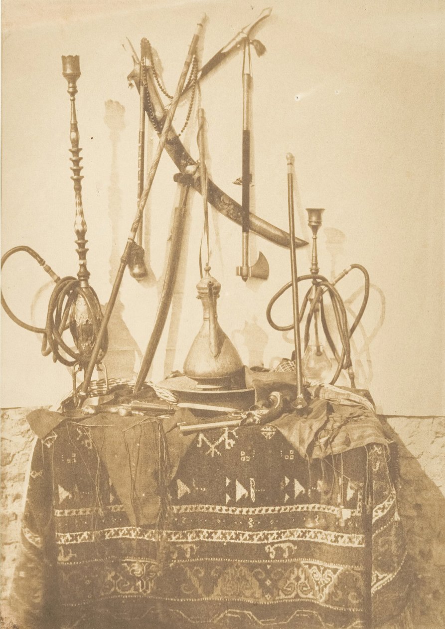 Kairos våpen og redskaper, desember 1849-januar 1850. av Maxime Du Camp
