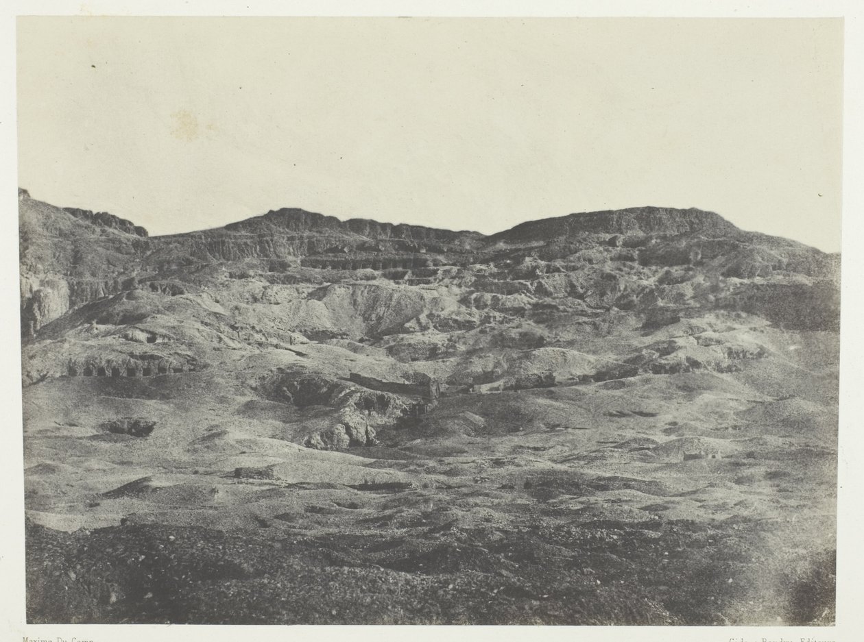 Gournah, Nekropolis i Theben; Theben av Maxime Du Camp