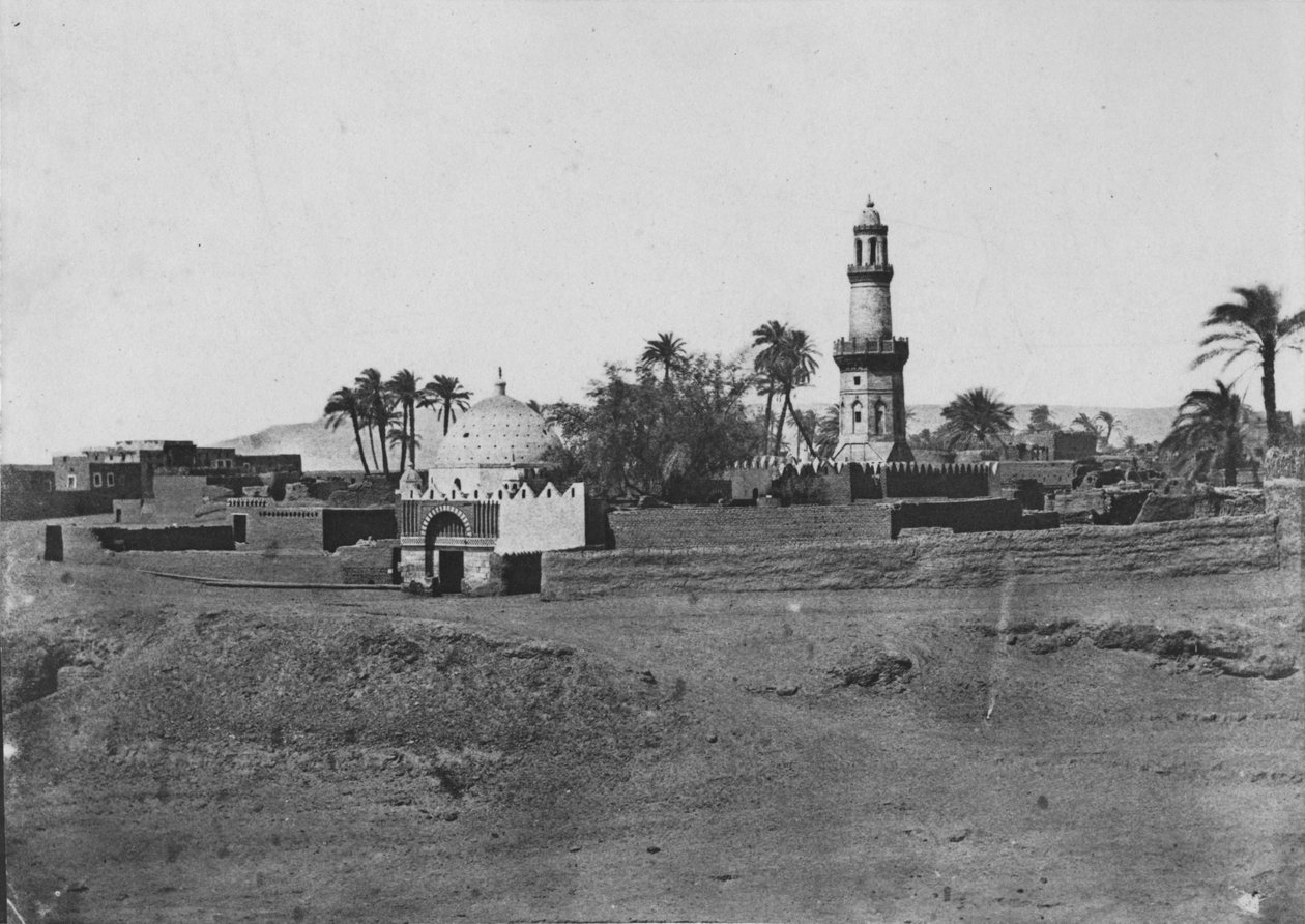 Øvre Egypt: Moskeen og graven til Mourad Bey, c1850 av Maxime Du Camp